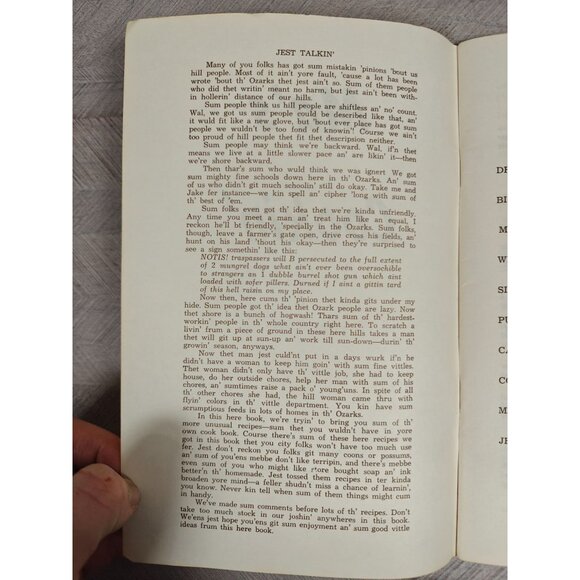 Ma's Cookin' Mountain Recipes Cookbook Sis & Jake 1975 Local Ethnic Recipes Vtg - Picture 4 of 7